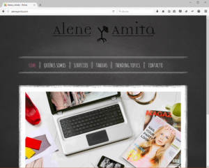Web Alene y Amita